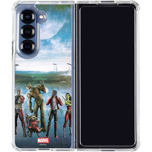 Marvel Guardians of the Galaxy Hero Squad Galaxy Z Fold6 Clear Case